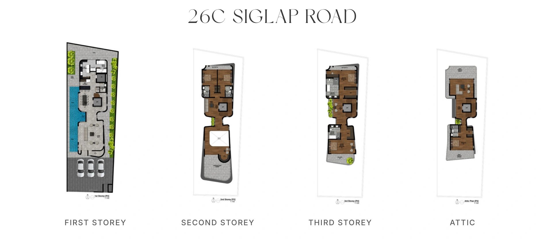 26C Siglap Road — Floor plans