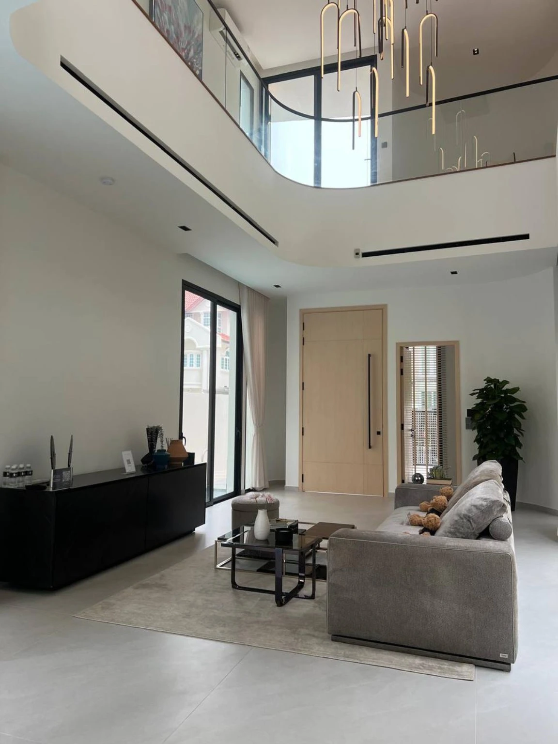 Avant Garde collection photograph — double-height living room