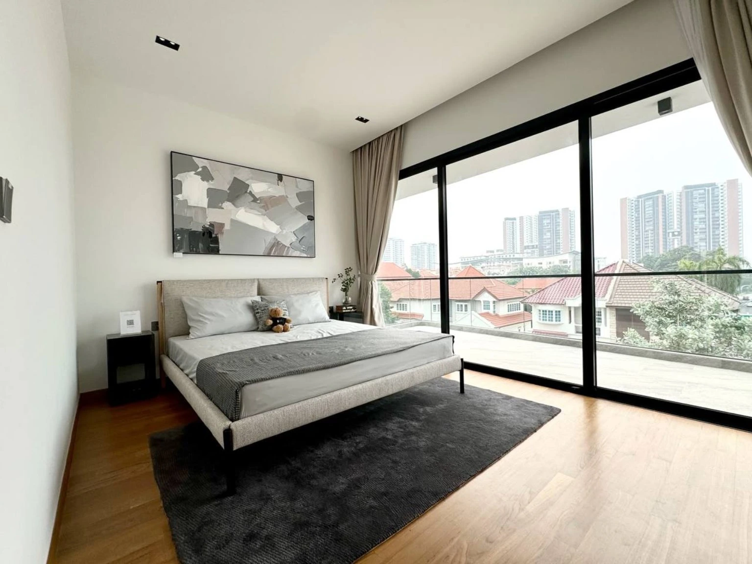 Avant Garde collection photograph — bedroom and terrace