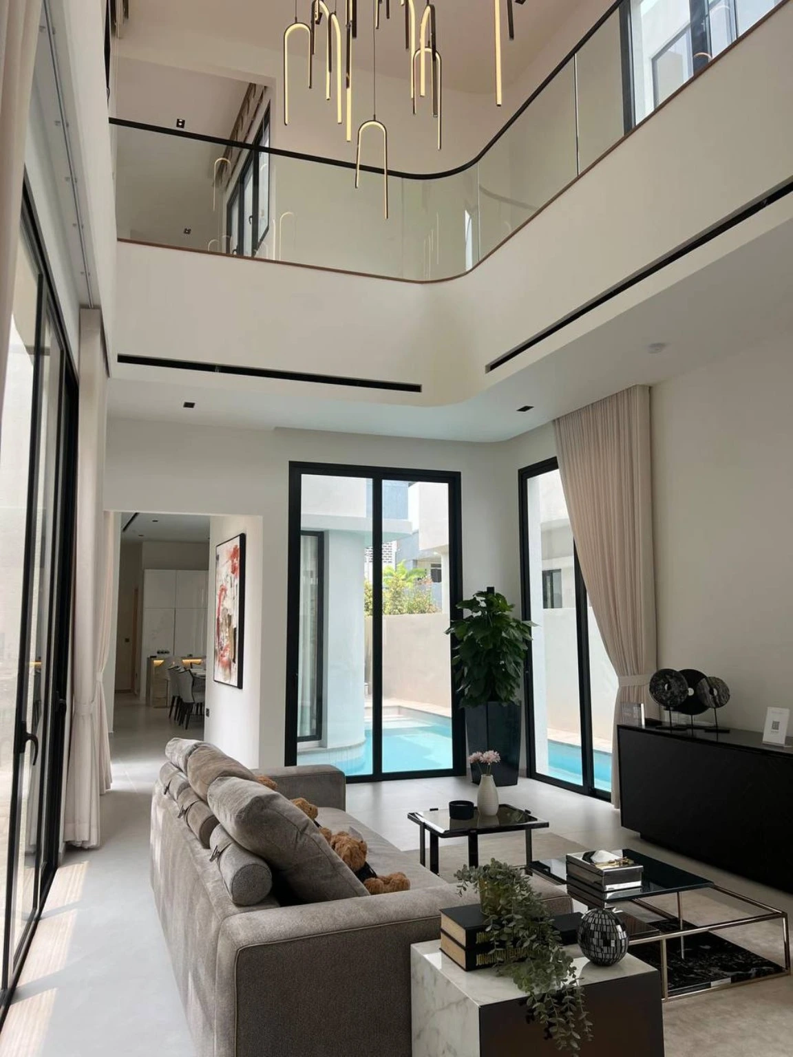 Avant Garde collection photograph — double-height lounge