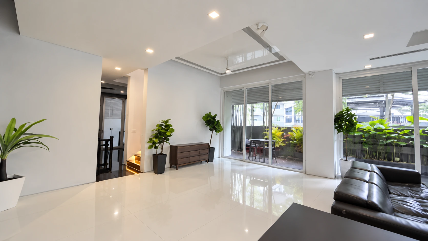 Another angle of the living room at 2 Jalan Elok